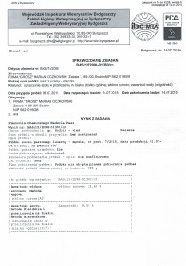 Lucerna mączka partia 15/7 strona 1