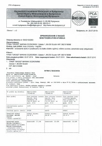 Lucerna mączka partia 15/8, Lucerna mączka partia 15/9, Trawo-lucerna maczka partia 15/10 strona 1