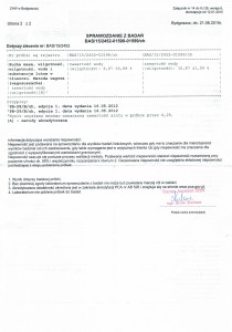 Trawa mączka partia 15/11, Trawa brykiet partia 15/12 strona 2